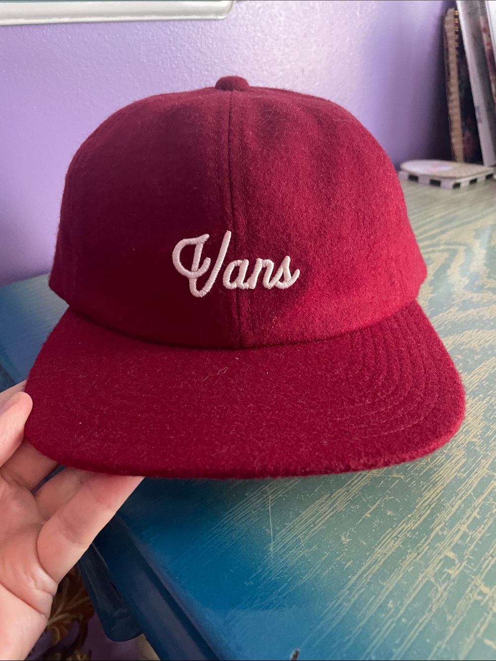 NWOT Vans MN Script Jockey Hat